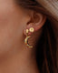 Bastet asymmetrical hoops