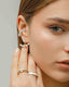 Diamond Zircon Earcuff