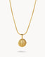 Double-sided Holy Coin Necklace.