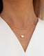 Dainty heart necklace