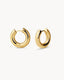 Classic chunky hoop earrings