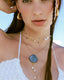 Calypso Blue Seashell Necklace