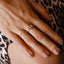 Anillo Diana con Zircones preciosos - Pialu💧 Waterproof Jewels-