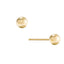 Pendientes stud esfera gold - Pialu💧 Waterproof Jewels-