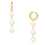Pendientes Versailles colgantes con perlas naturales - Pialu💧 Waterproof Jewels-
